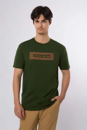 Men T-Shirt - Khaki