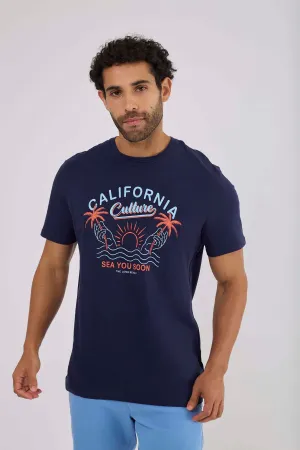 Men T-Shirt - Navy