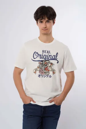 Men T-Shirt - Off White