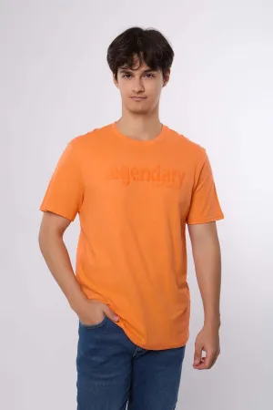 Men T-Shirt - Orange