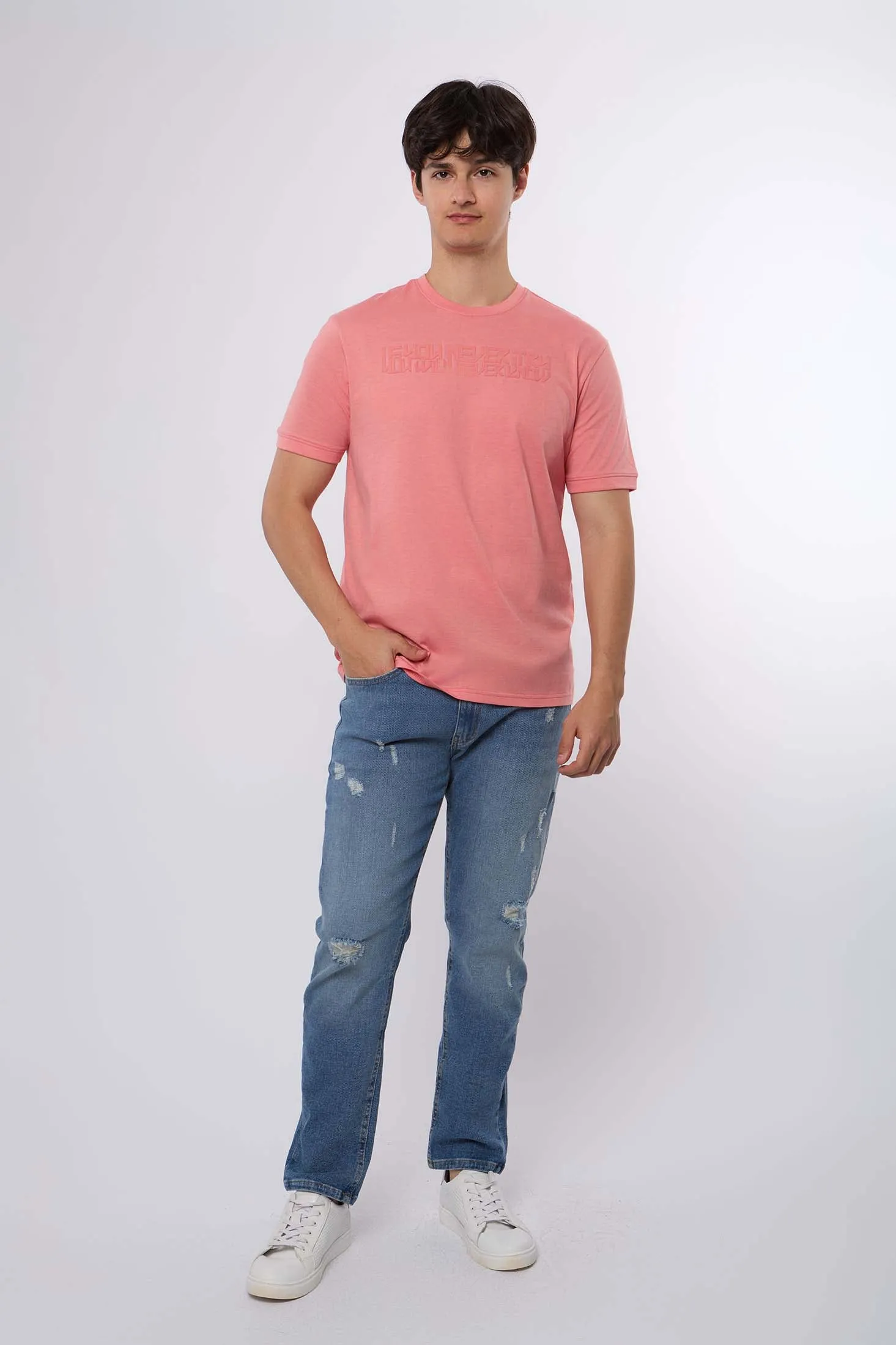 Men T-Shirt - Pink