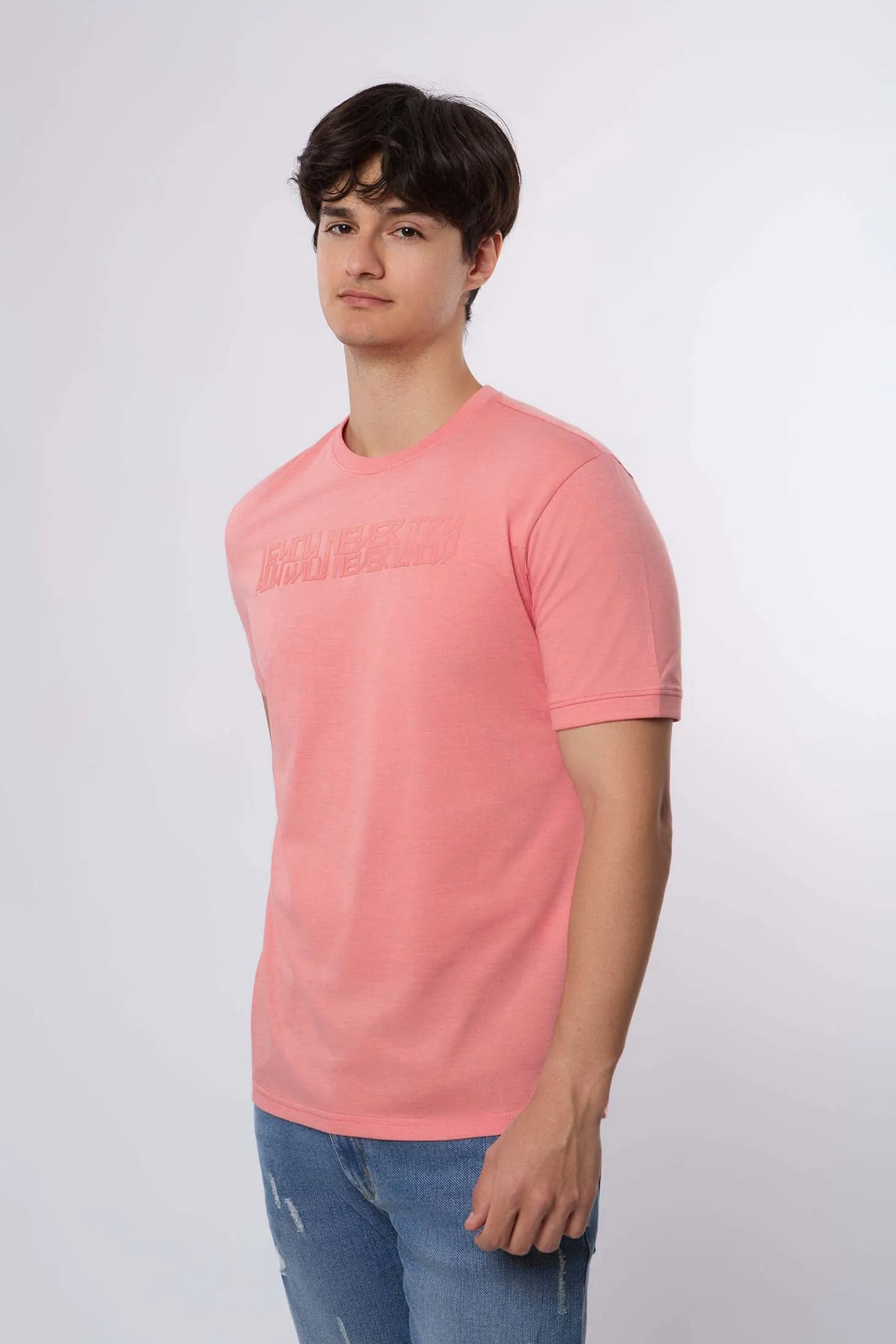 Men T-Shirt - Pink