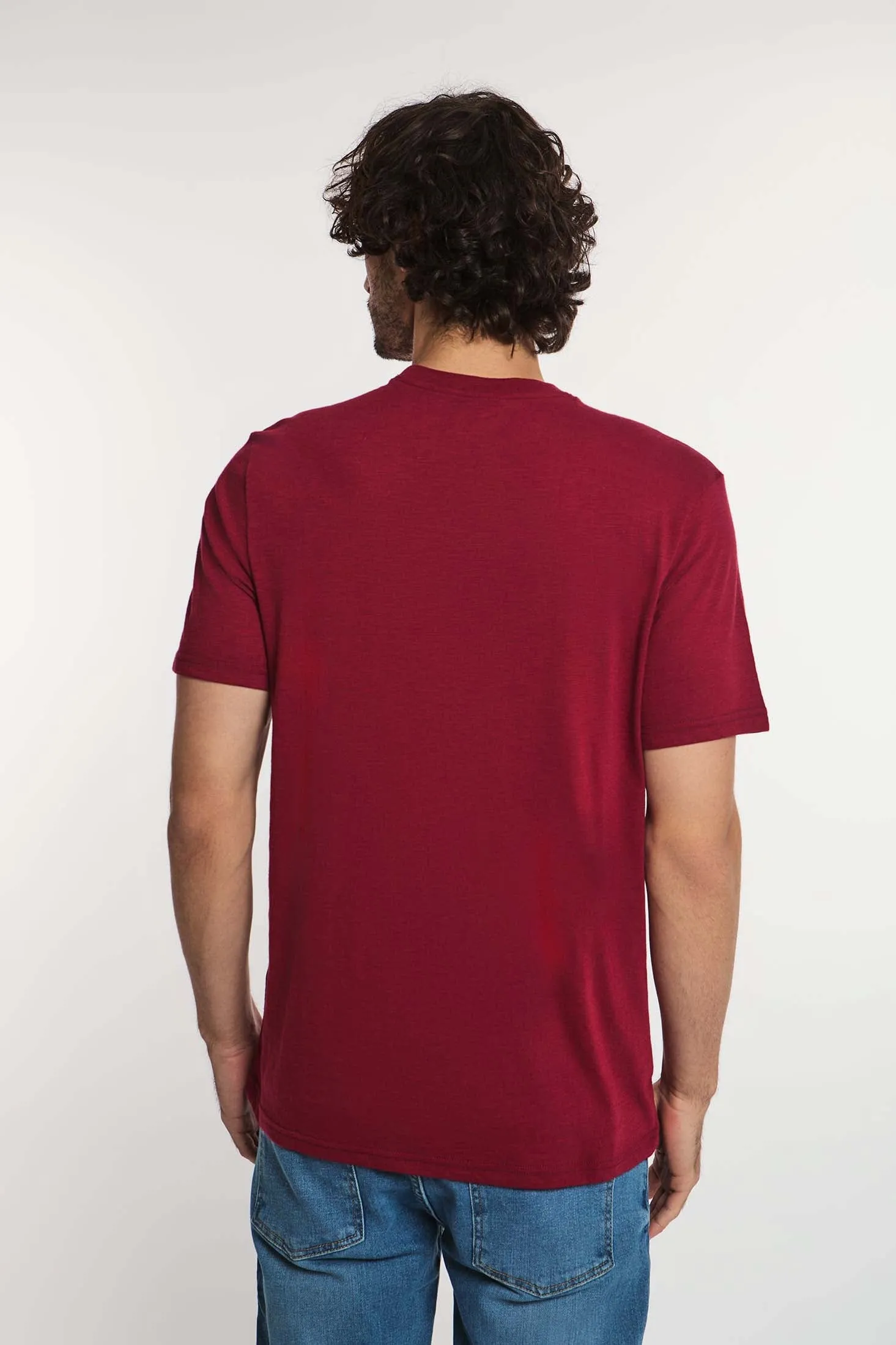 Men T-Shirt Red