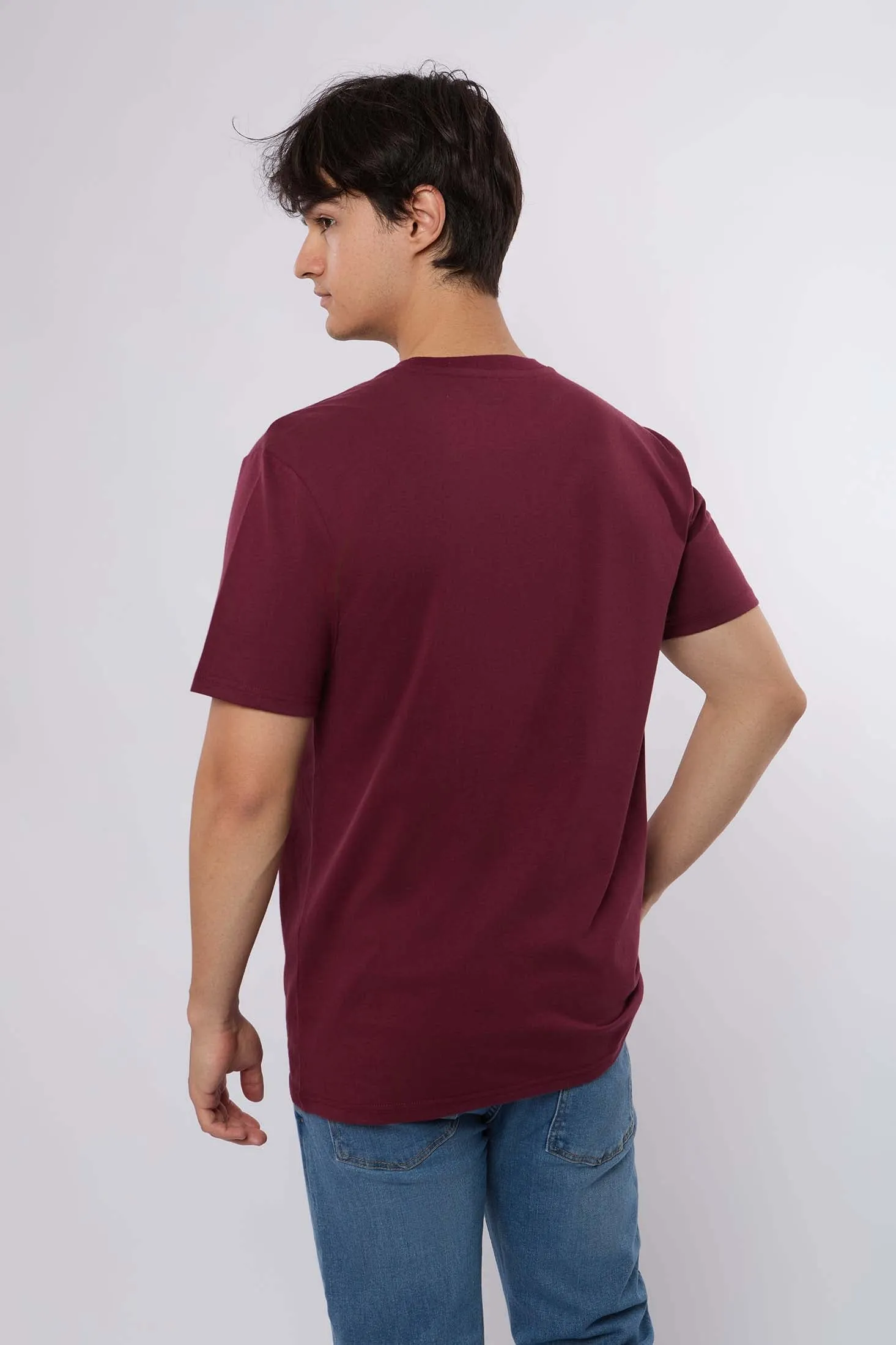 Men T-Shirt Red