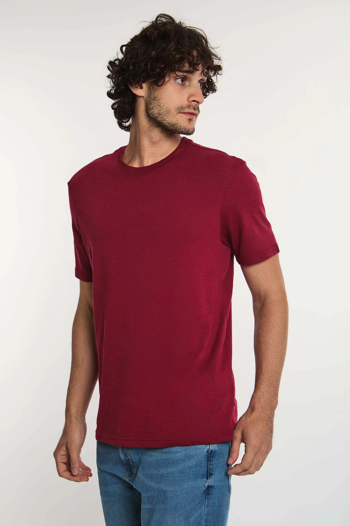 Men T-Shirt Red
