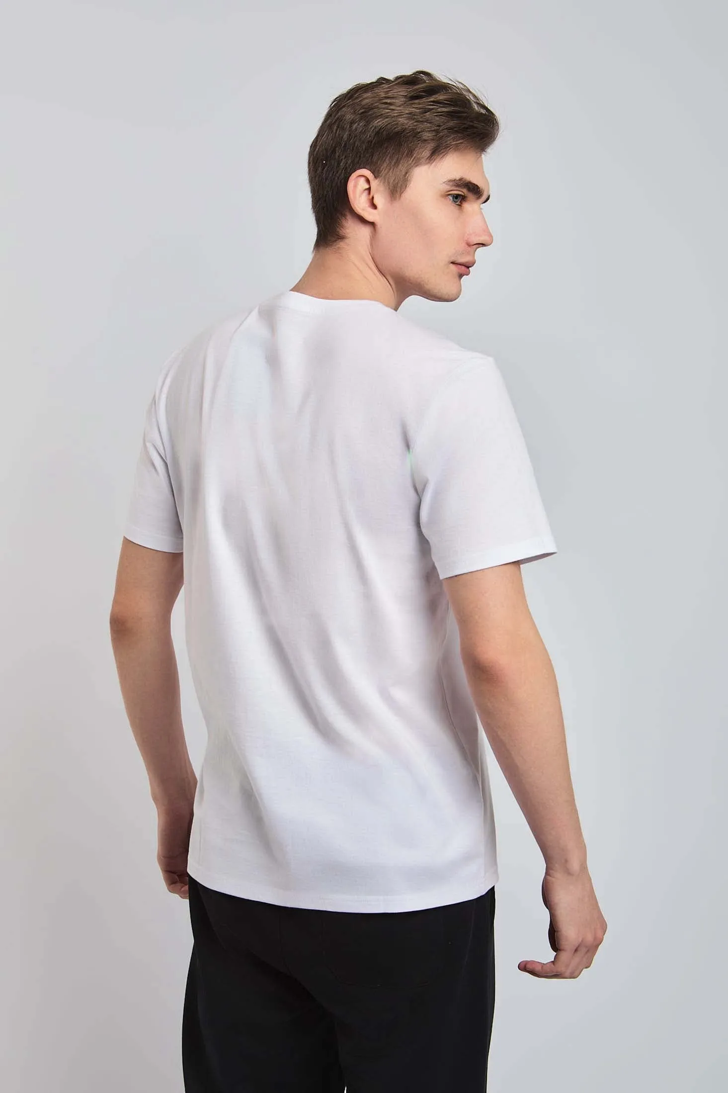 Men T-Shirt - White