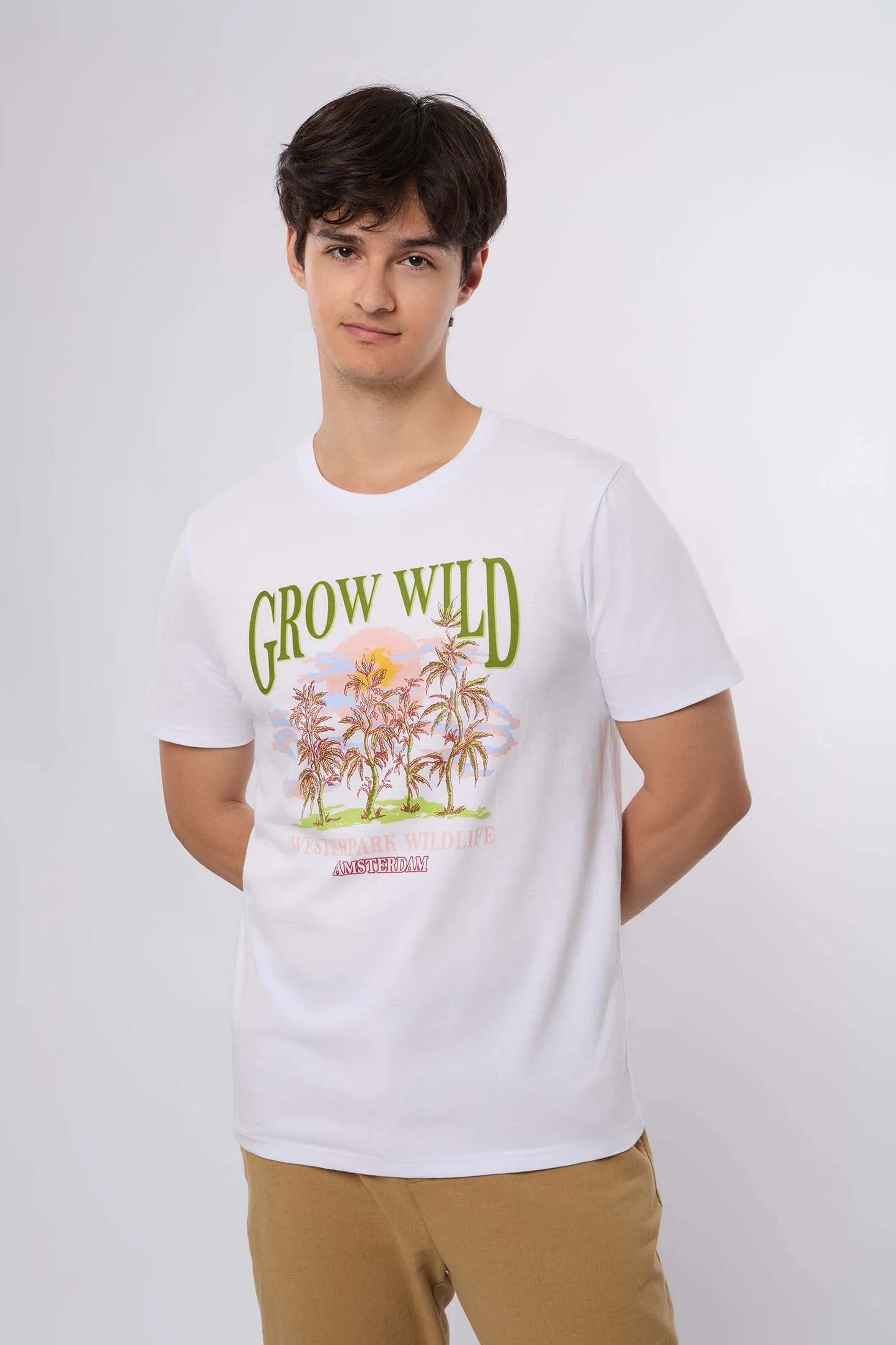 Men T-Shirt - White