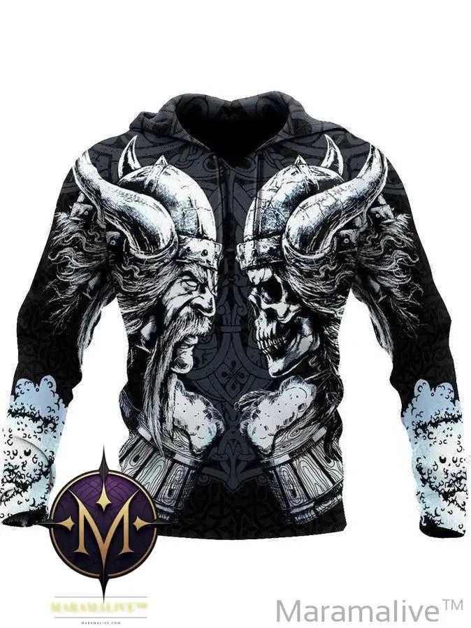 Men's Hoodie 3D Digital Printing Hoodie