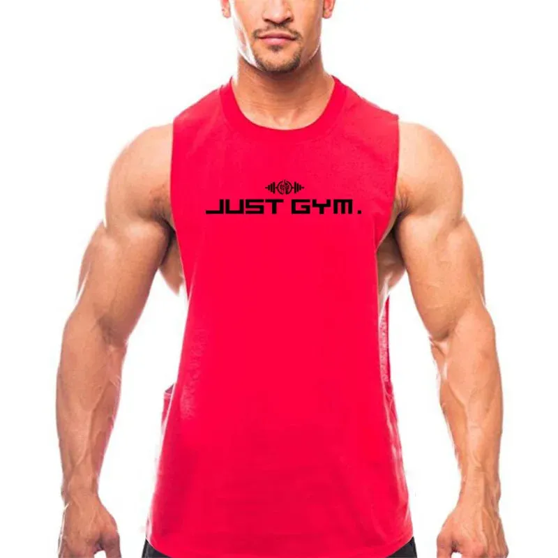 Mens Loose Open Side Tank Top