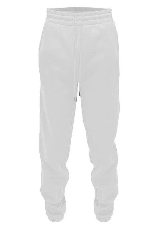 Mens Solid Sweat Pant Joggers