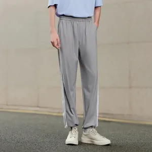 Men's Summer Color-Block Jogger Pants