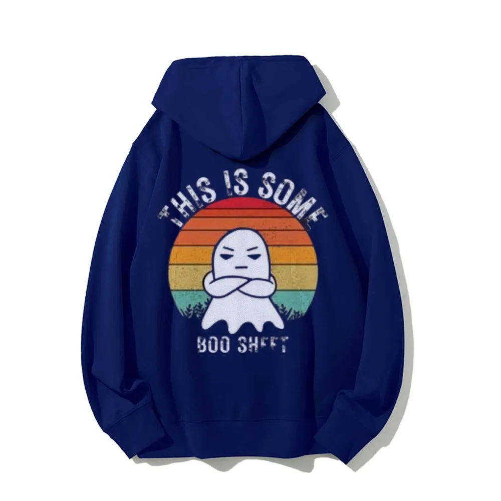 Mens THIS IS SOME BOO SHEET Graphic Hoodies