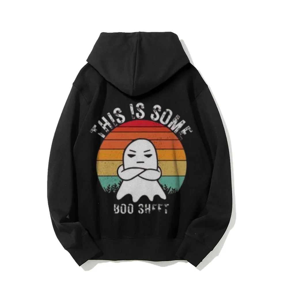 Mens THIS IS SOME BOO SHEET Graphic Hoodies