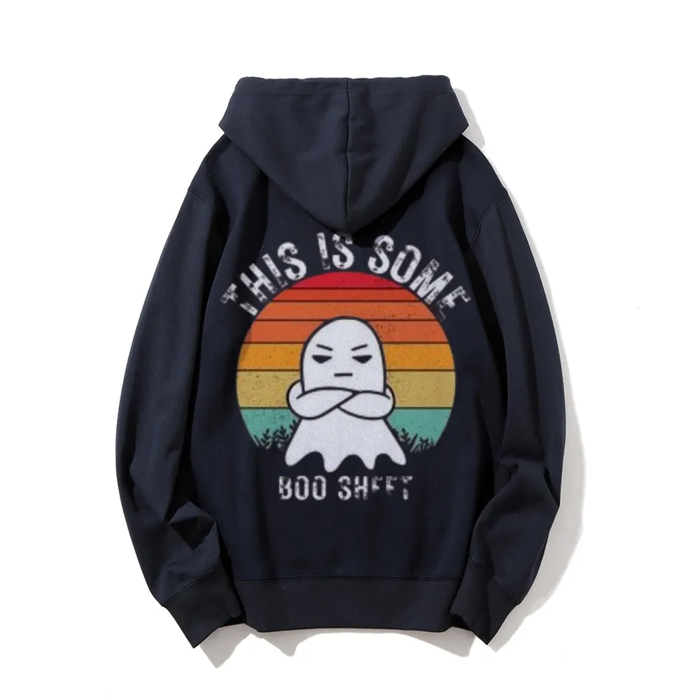 Mens THIS IS SOME BOO SHEET Graphic Hoodies