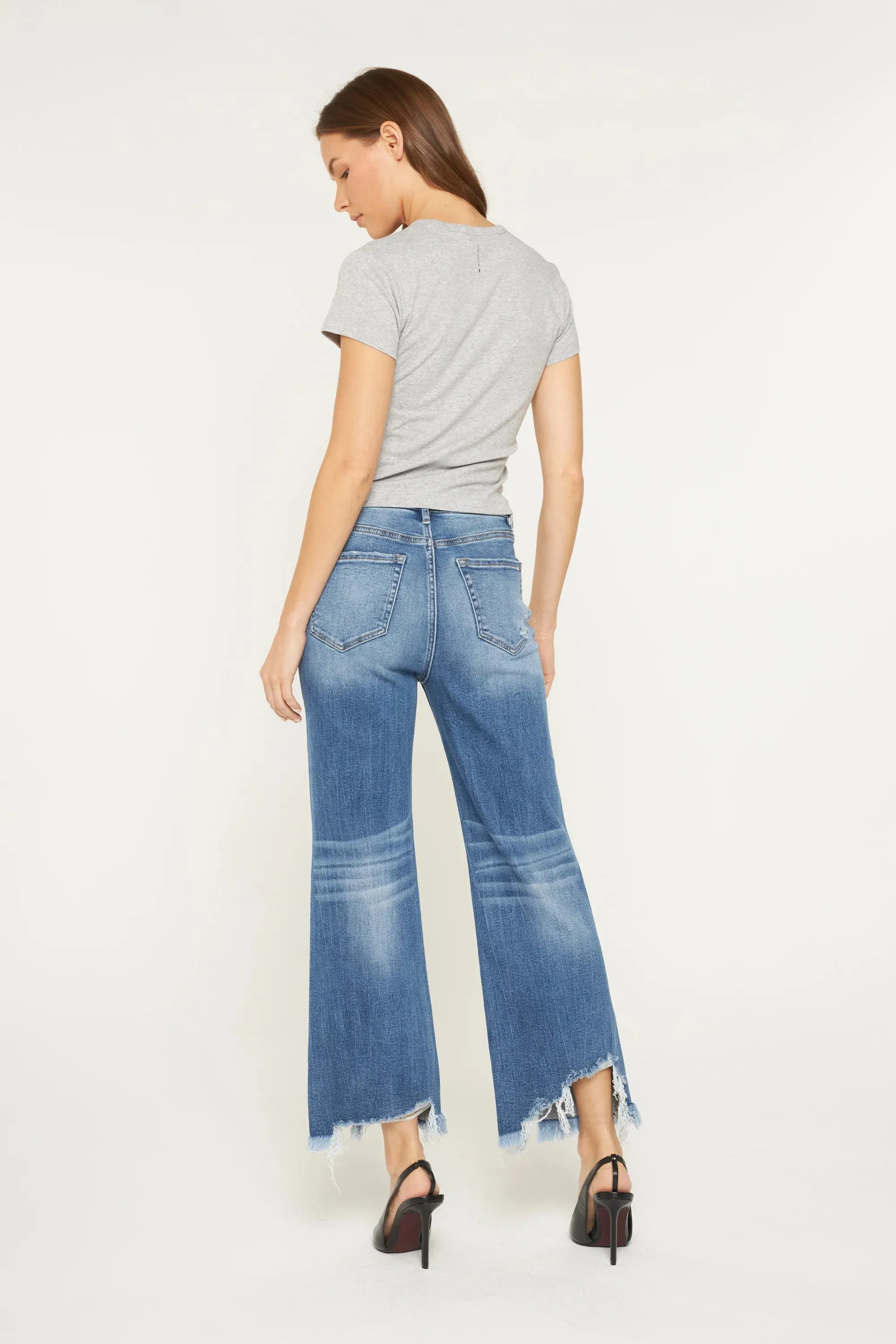 Mica Jeans - Super High Distressed Jeans