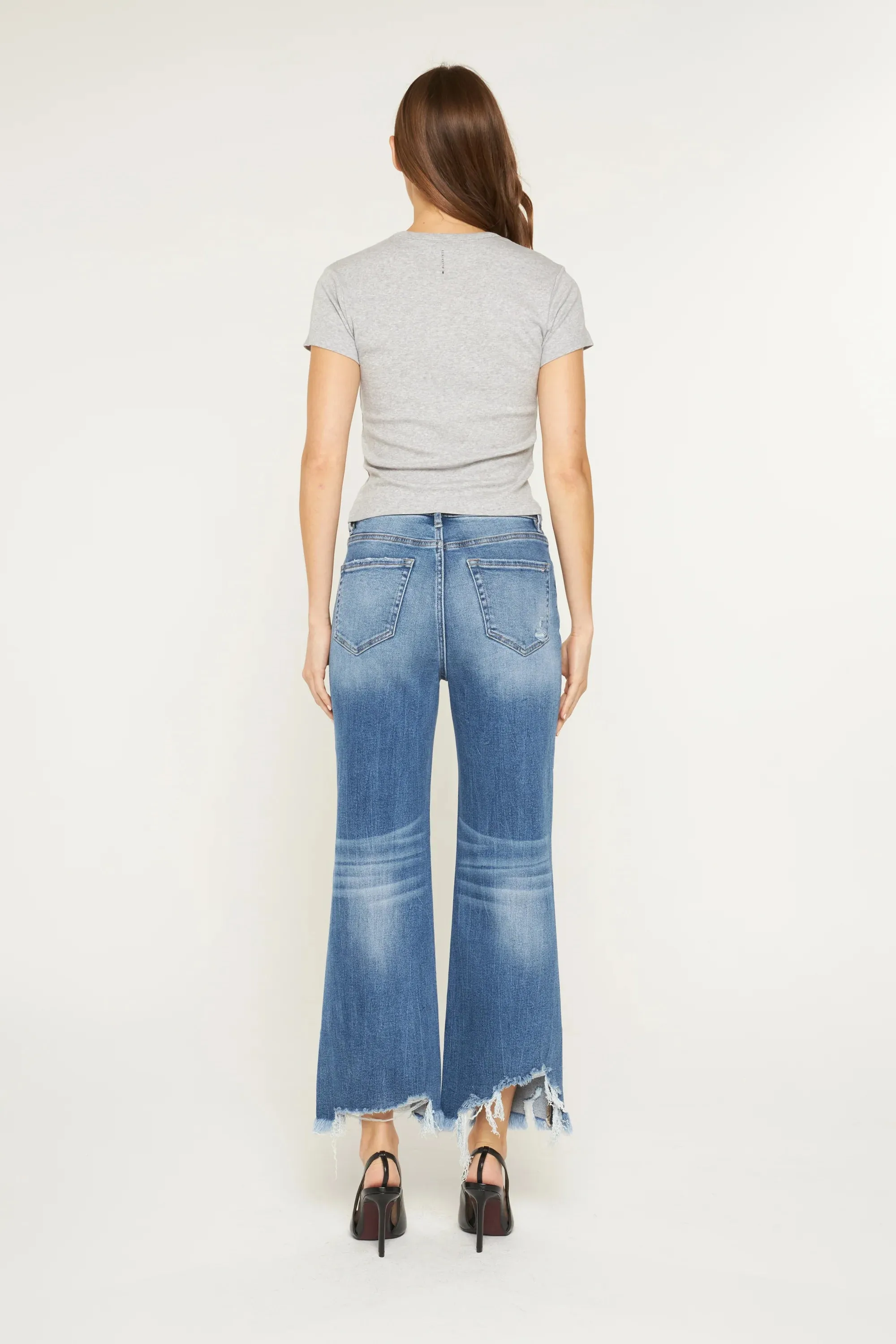 Mica Jeans - Super High Distressed Jeans