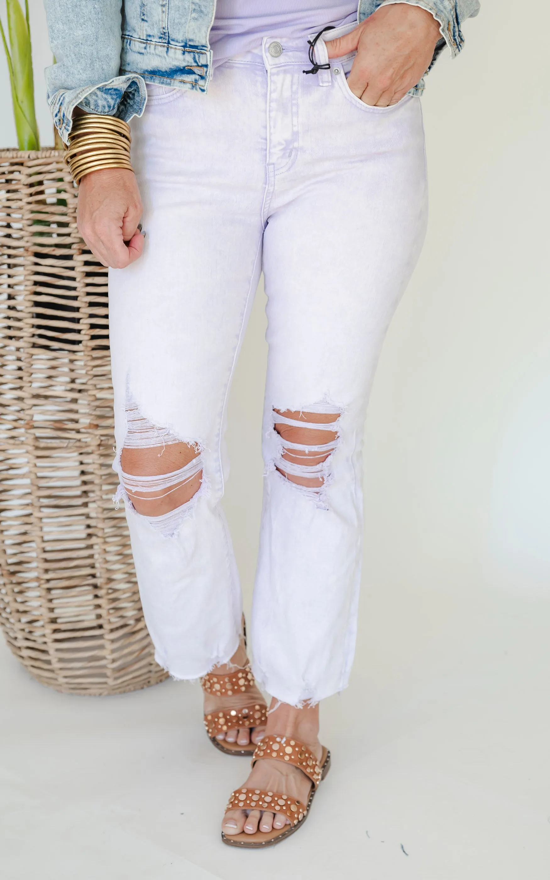 MICA | The Hayden High Rise Vintage Flare Denim Jean - Final Sale