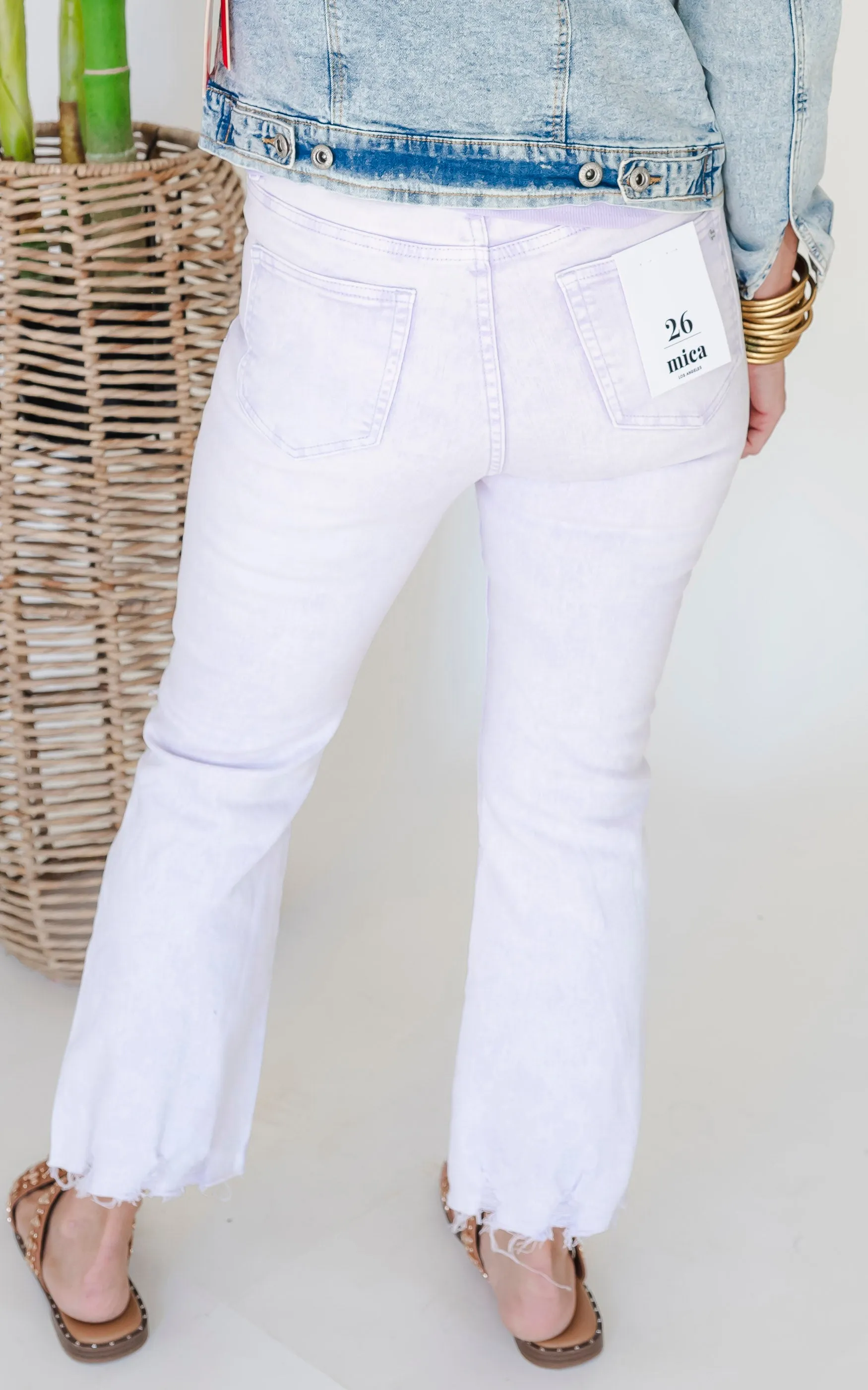 MICA | The Hayden High Rise Vintage Flare Denim Jean - Final Sale