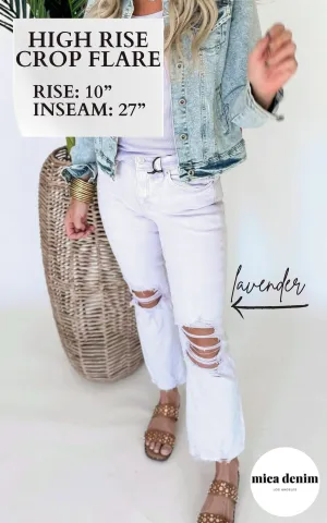 MICA | The Hayden High Rise Vintage Flare Denim Jean - Final Sale