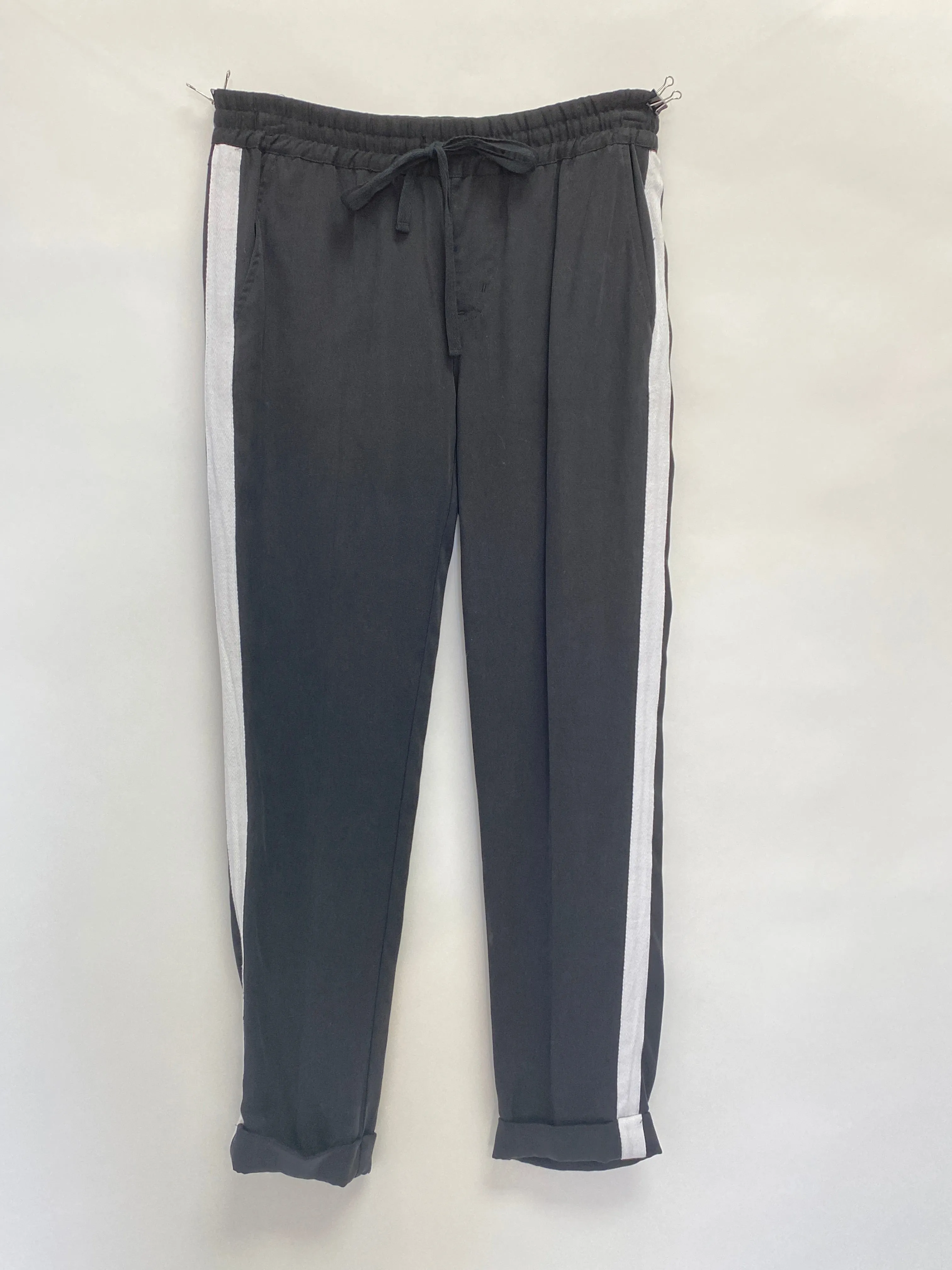 Michael Stars Black Pant with White Stripe