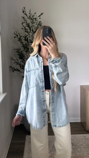 Mila Lightweight Jacket / Denim