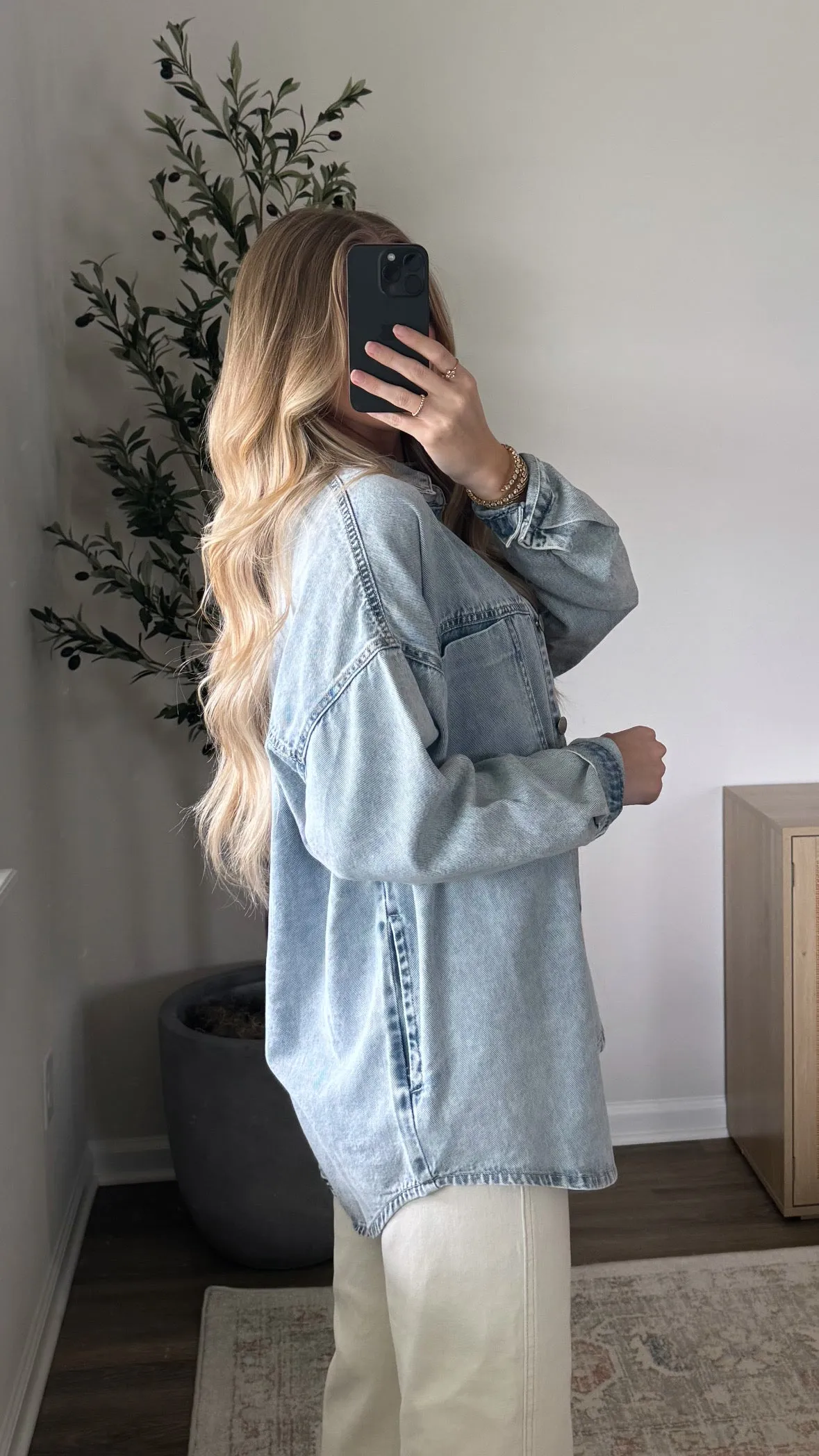 Mila Lightweight Jacket / Denim