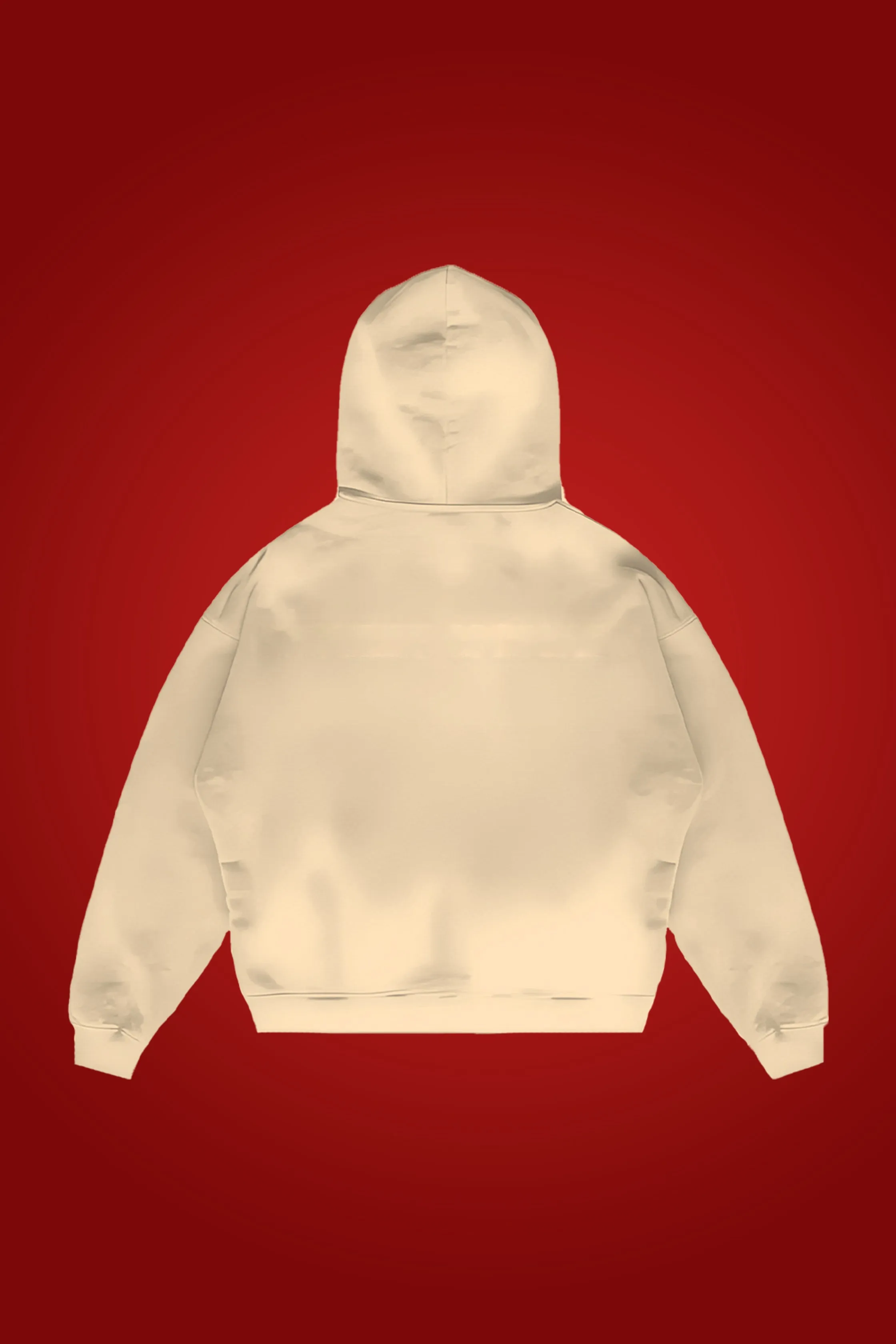 [MINOR FAULT] CREAM OVERSIZED HOODIE