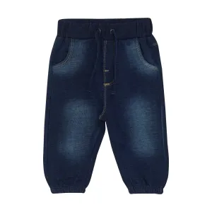 Minymo Sweat Denim Pants - Parisian Night