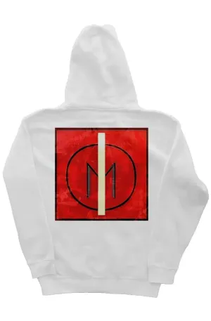 Modern Canvas Zipper Hoodie (White)