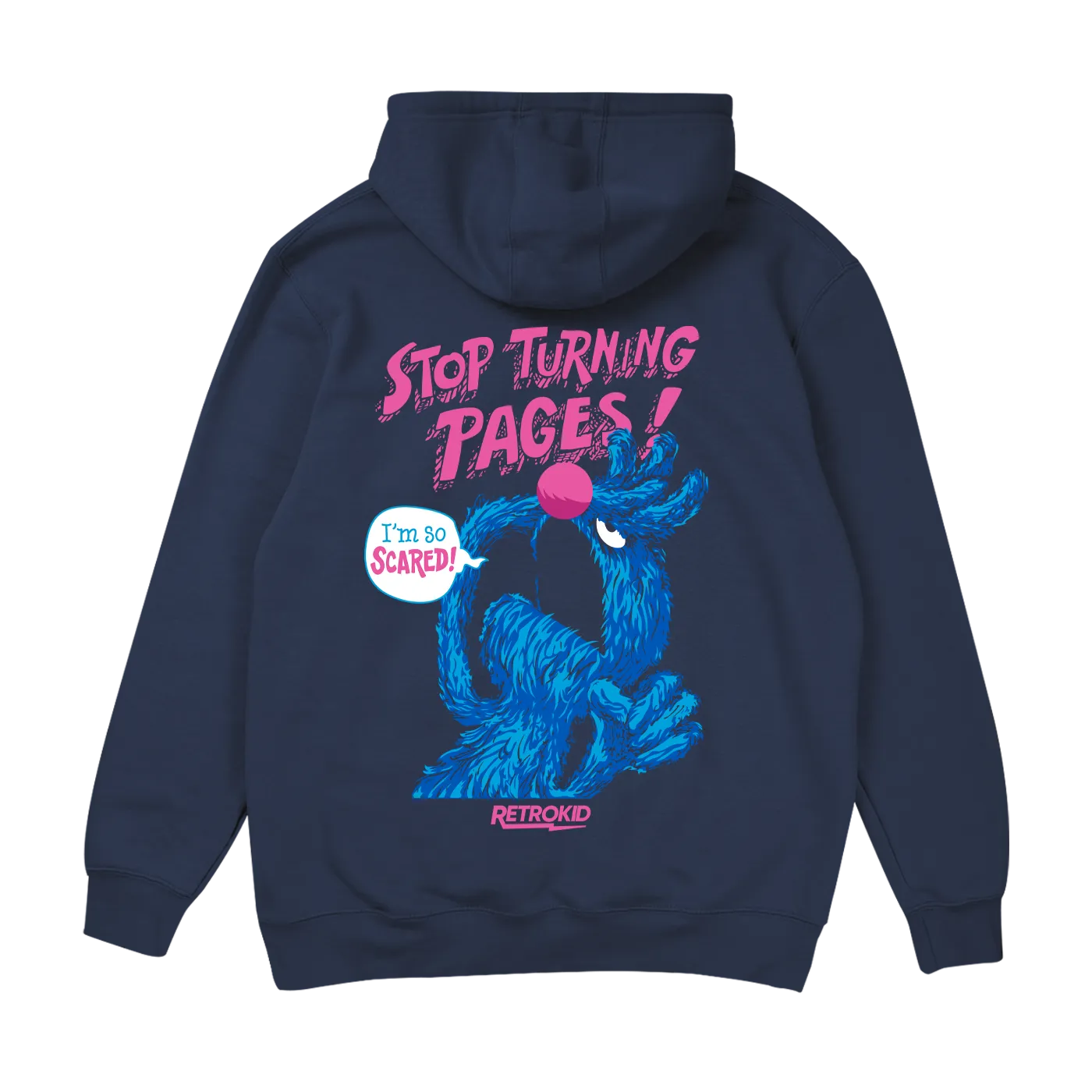 Monster at the End of This Book Hoodie - Navy