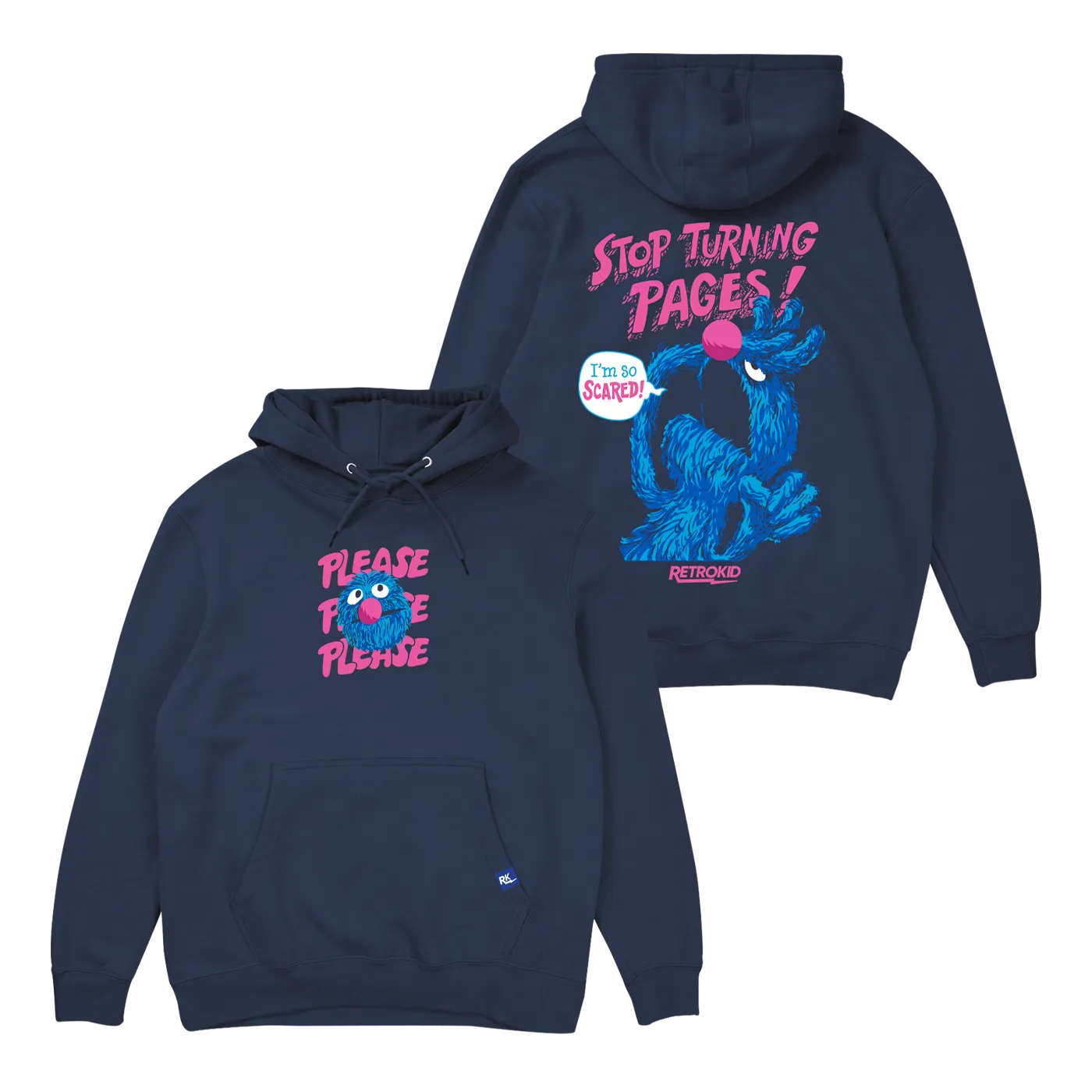 Monster at the End of This Book Hoodie - Navy
