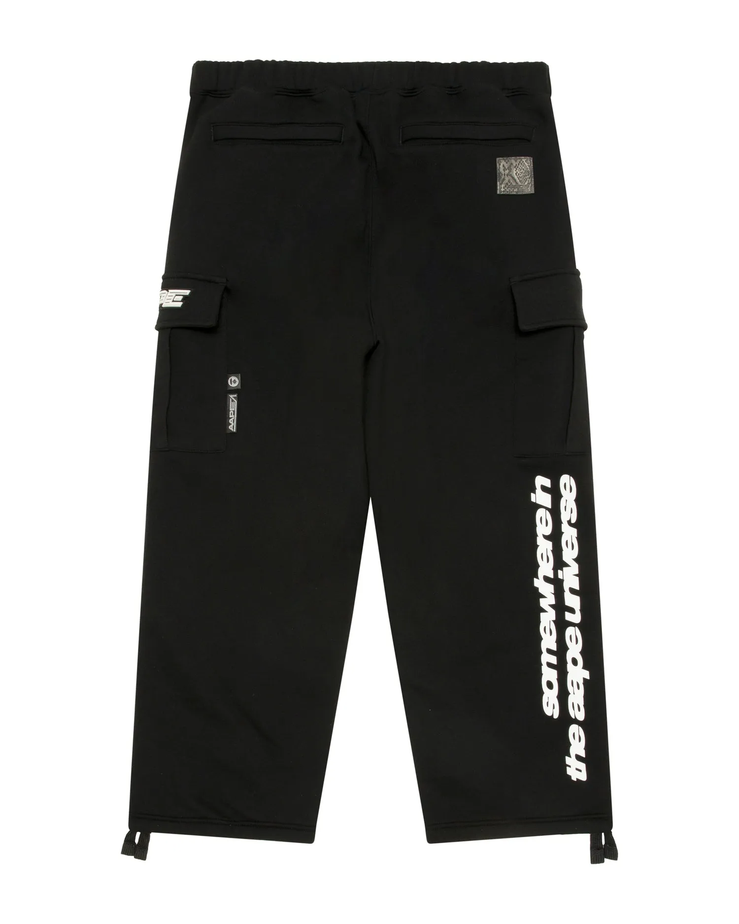 Moonface logo cargo sweatpants