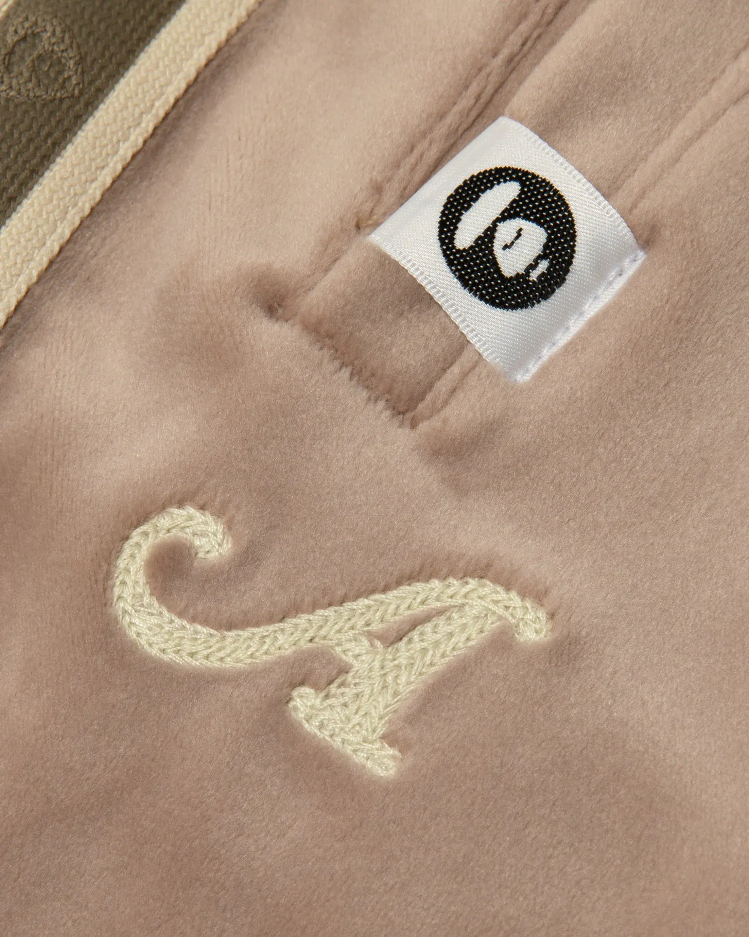 Moonface logo flared sweat pants
