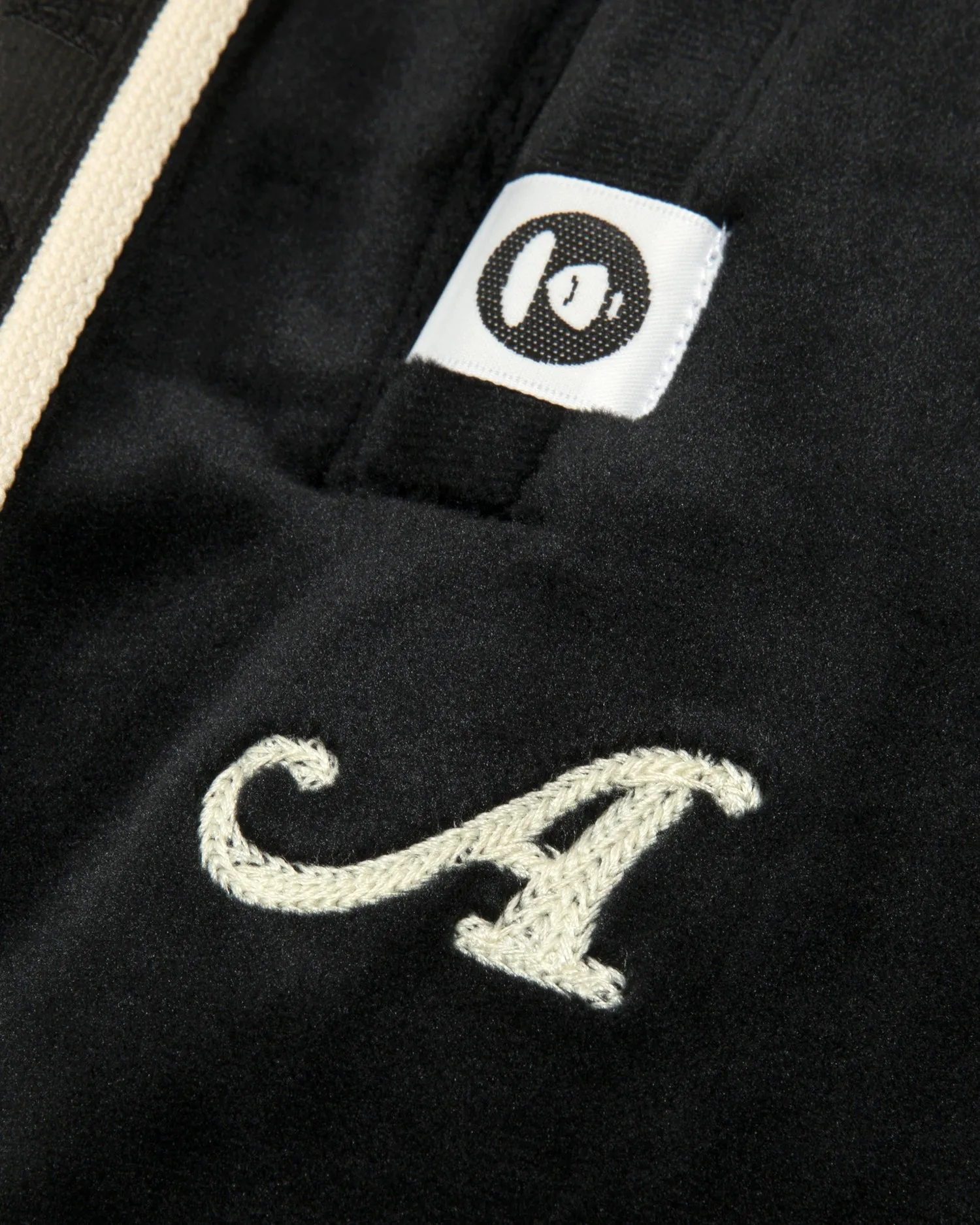 Moonface logo flared sweat pants