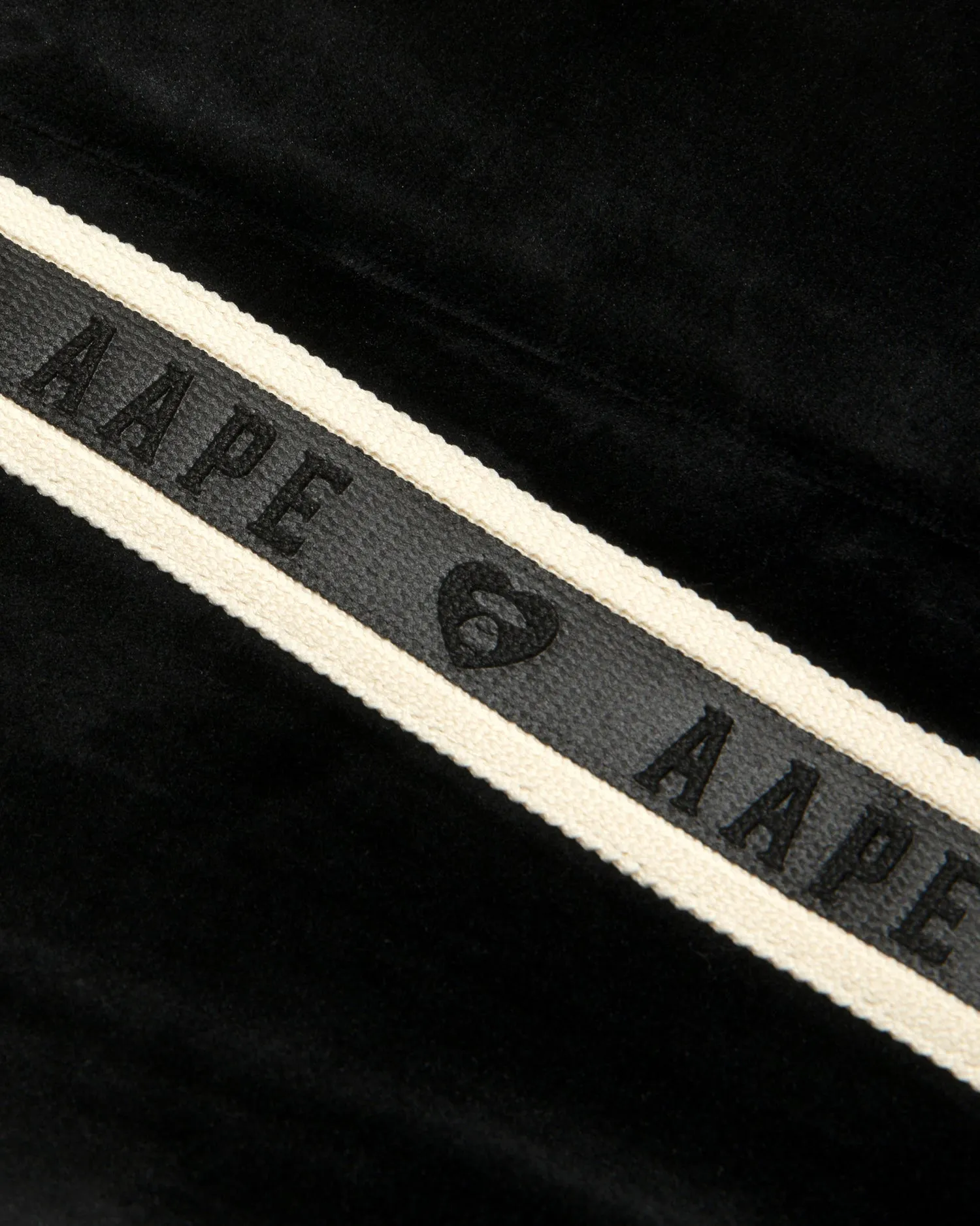 Moonface logo flared sweat pants