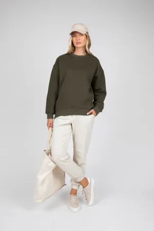 Morning Crew Neck Sweat - Cypress