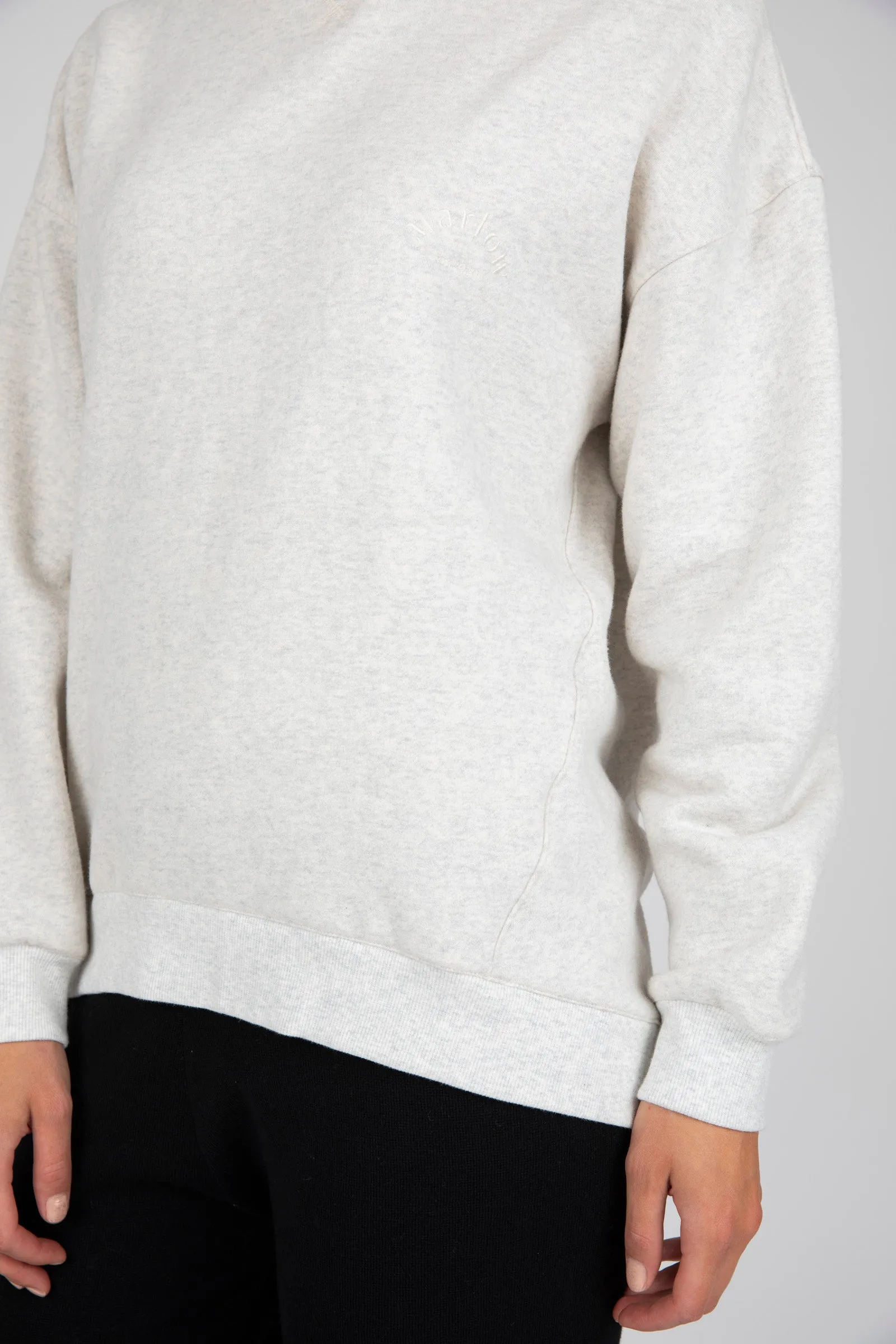 Morning Crew Neck Sweat - Fog Marle