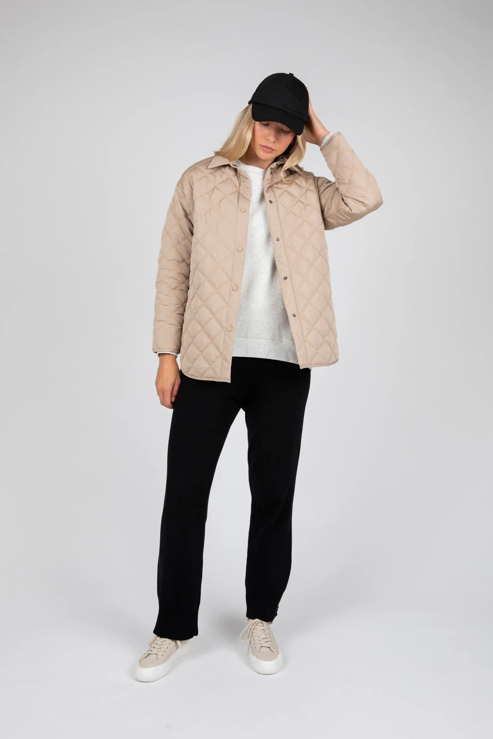 Morning Crew Neck Sweat - Fog Marle