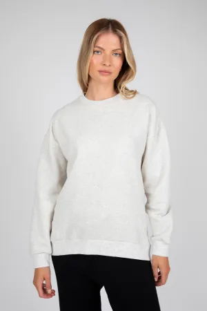 Morning Crew Neck Sweat - Fog Marle