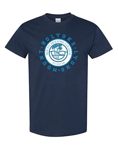 Mount Holyoke College Lyons Logo T-Shirt