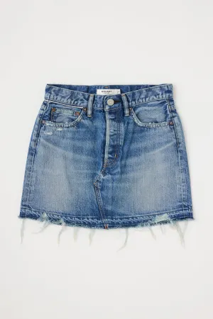 Moussy - Lincoya Mini Skirt - Blue