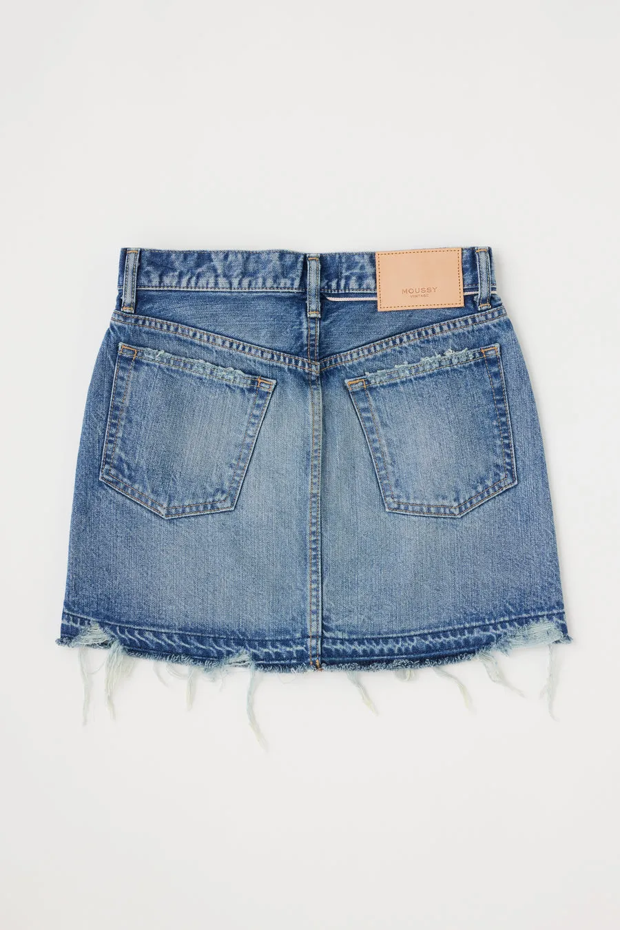 Moussy - Lincoya Mini Skirt - Blue