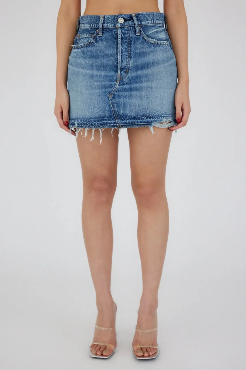 Moussy - Lincoya Mini Skirt - Blue