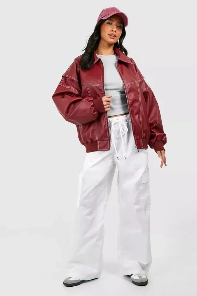 Moxie™ | Oversized Luxury Leather Jacket
