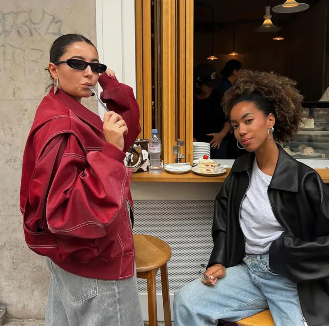 Moxie™ | Oversized Luxury Leather Jacket