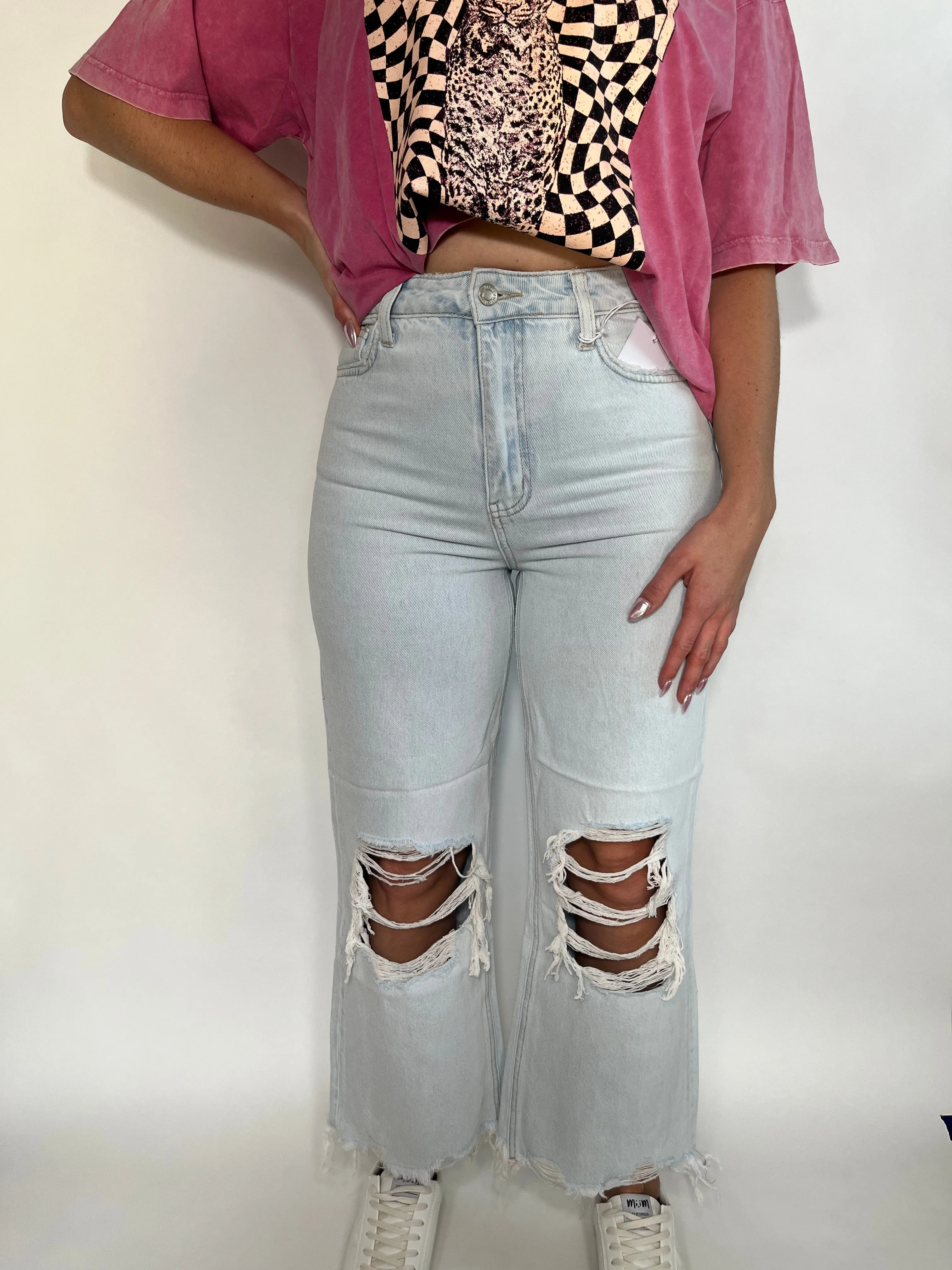 Nashville Moon 90’s Vintage Distressed Jean