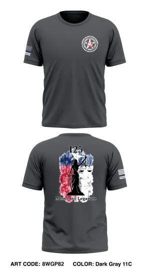 Navarro College Police Academy Core Men's SS Performance Tee - 8WGP82