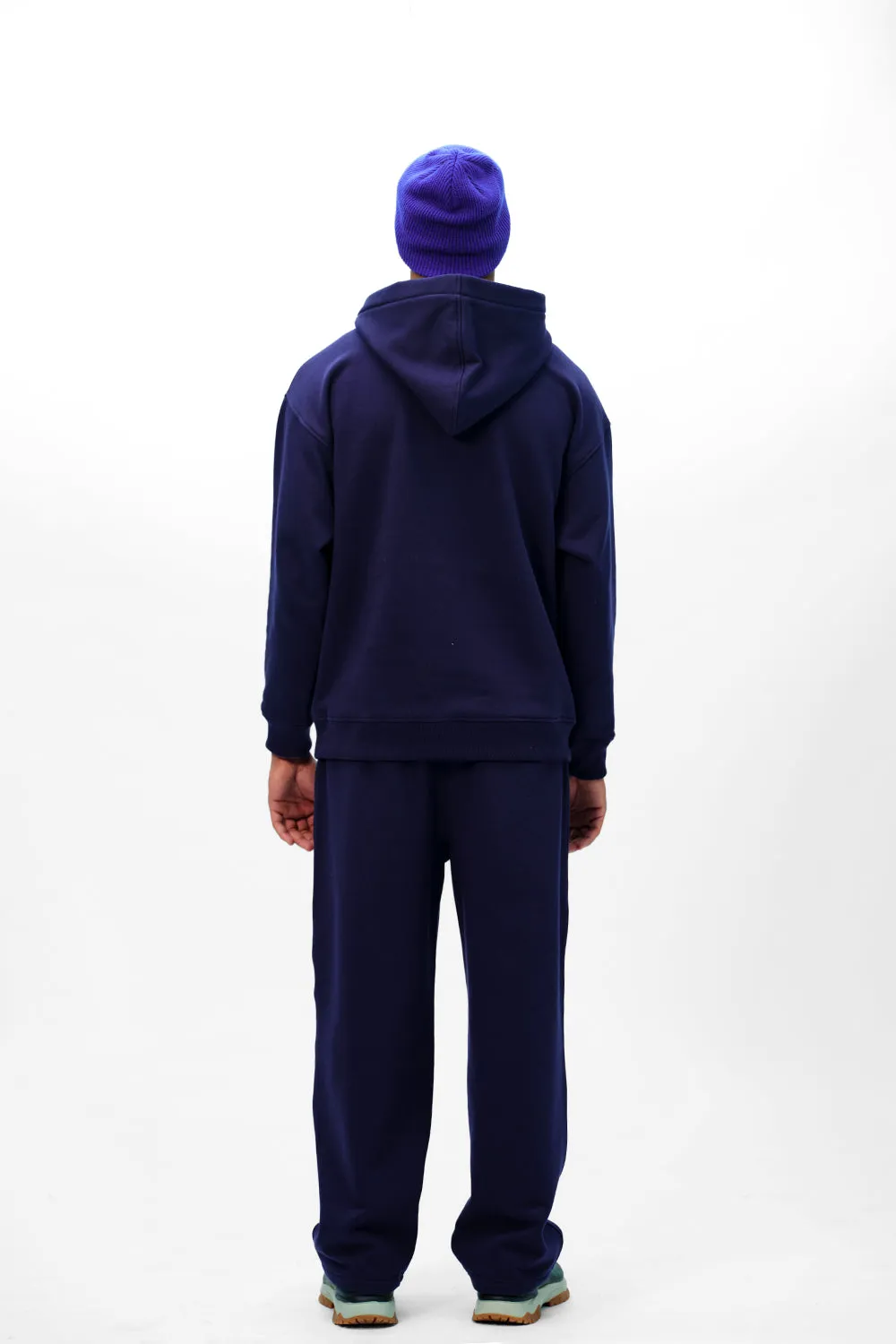 Navy Blue Wear A Hug Oversized Hoodie