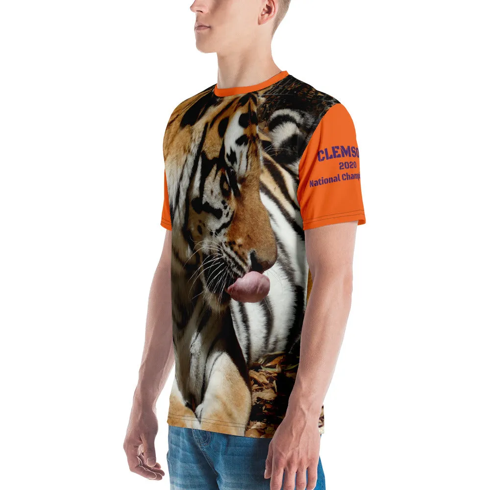 NCAA 2020 College Football Championship CLEMSON Tigers Premium Unisex T-shirt (2-sided)