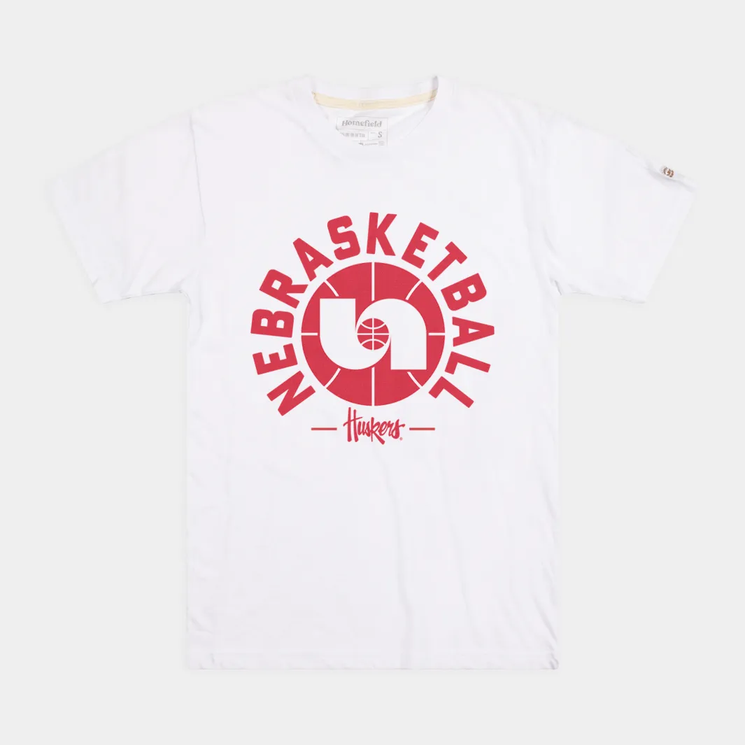 Nebraska Cornhuskers "Nebrasketball" Tee